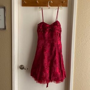 Prom dress, red size 9/10 morgan and co